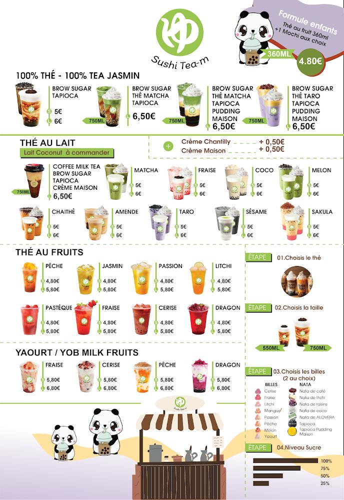 Sushi Tea-m - Menu Image 1